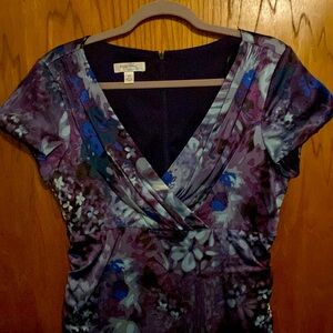 Beautiful floral silk looking dress